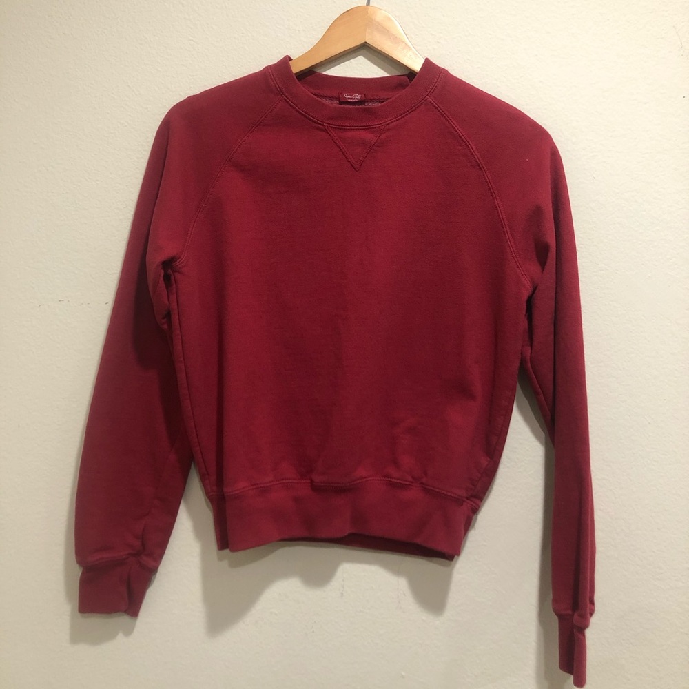 Brandy Melville red crewneck